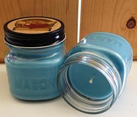 Fruit Loops 8 Ounce Square Mason Jar Soy Blend Candle